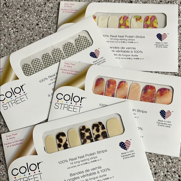 Color Street Other - Color Street Nail Polish Strips Set